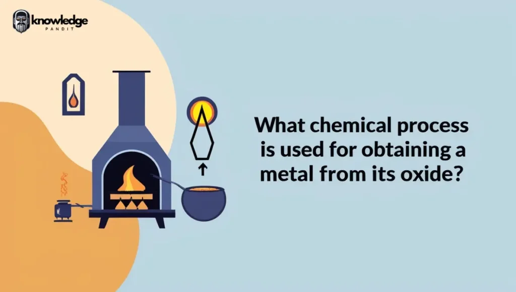 What Chemical Process Is Used for Obtaining a Metal from Its Oxide?