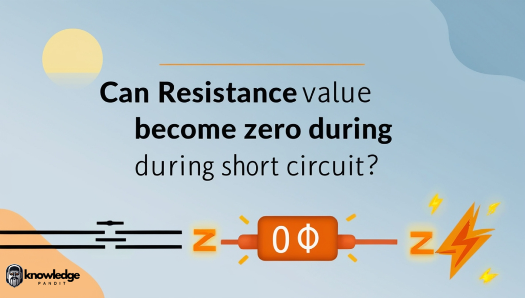 Can Resistance Value Become Zero During Short Circuit?